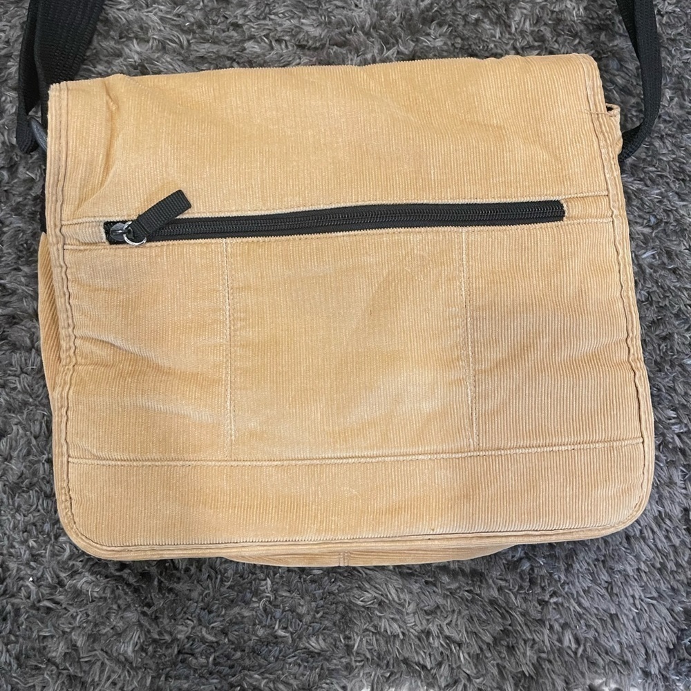 Sonoma corduroy messenger crossbody bag - Picture 3 of 10